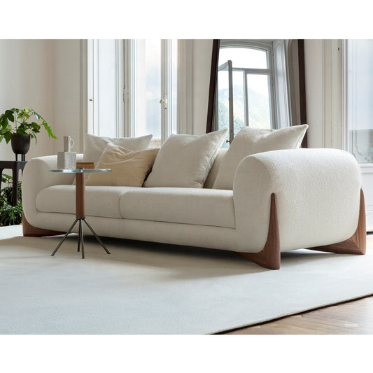 Elegant Modern Velvet Sofa Set with Solid Wood Base – Single and Three-Seater Options for Living Room, Hotel or Villa Use